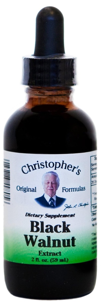 Christopher’s Original Formulas Black Walnut Extract, Herbal Liquid Supplement, 2 oz
