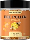 Bee Pollen Granulaat - Natural Superfood Supplement, rijk aan eiwitten, vitamines, mineralen, voor Immune Support, Energy Boost, en spijsvertering Wellness (120g)