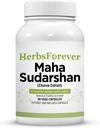 Herbsforever Maha Sudarshan Capsules Ayurvedische kruidenformule voor Immuunondersteuning en algehele wellness 
