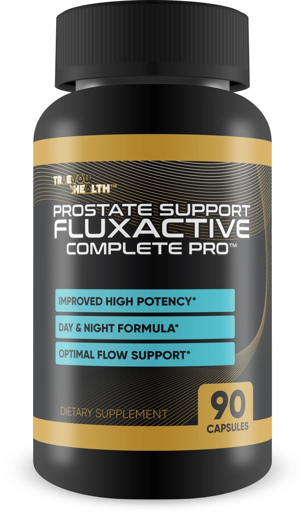 Prostaatondersteuning Fluxactive Complete Pro - Premium Prostate Formula met Panax Ginseng Prostaatgezondheid voor mannen bevorderen Gezondheid en Wellness - Hulp Bloedstroom en uithoudingsvermogen - Prostaatsupplementen voor mannen