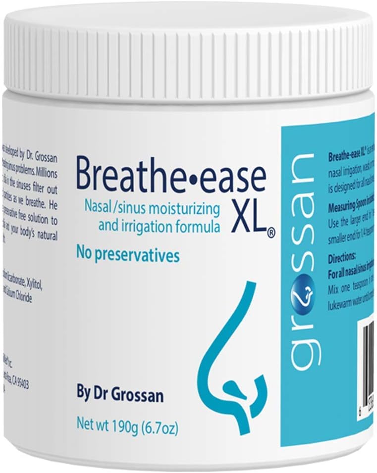 Ademen-easeXL Neus/Sinus Irrigatie Zout Jar