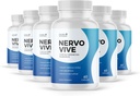 Nervovive Nerve Support Supplement - Advanced Formula Nerve Health Supplements, All Natural Potent Supplement, Maximum Strength for Overall Health and Wellness - 60 Capsules, 6 Month Supply