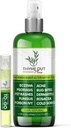 Plus Eczeem behandeling, Psoriasis behandeling Treats Acne, Dermatitis, Rosacea, Cold Sores, Huisdier Rashes, Bug Bites, Poison Ivy, Anti Itch Spray voor jeukende huidverlossing voor kinderen, volwassen & Baby