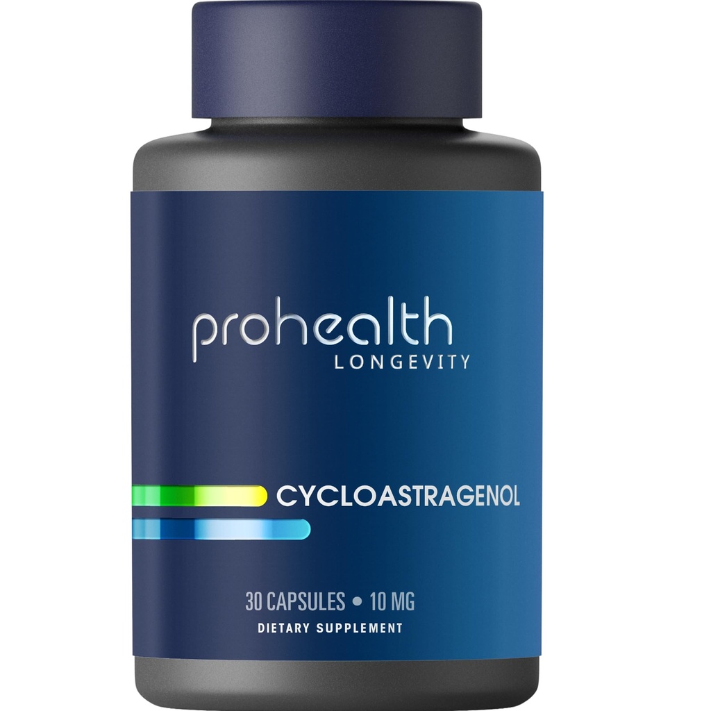 ProHealth Cycloastragenol Supplement, 10 mg per Serving . . Science-Backed om Telomere lengte, DNA structuur en gezonde veroudering te ondersteunen . . Third-Party Getest op zuiverheid en kwaliteit