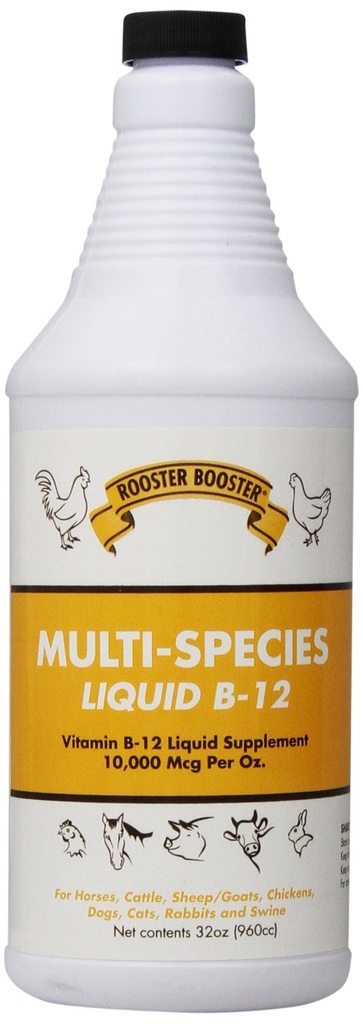 Rooster Booster B-12 vloeibaar, 32-Ounce