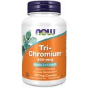 NOW Foods Supplementen, Tri-ChromiumTM 500 mcg met kaneel, insuline Co-Factor*, 180 Veg Capsules