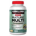 KIRKLAND Signature Adult 50+ Multi Vitamins & Minerals, 400 Tablets (2 Pack)