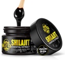 Boysea Organic Himalaya Shilajit Resin, 600mg Gold Grade Maximum Potency Natural Organic Shilajit Resin for Men & Women with 85+ Trace Minerals & Fulvic Acid for Focus & Energy, Immunity - 1.7 Ounce