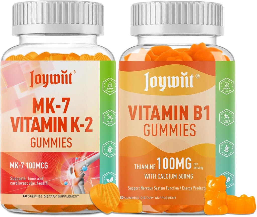 Vitamine B1 Gummies en vitamine K2 MK7 Gummies
