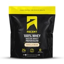 Stijgen 100% Wei, Native Whey Protein Blend - Clean Post Workout Herstel, Digeting, Zero Artificial Flavors & Sweeteners, Gluten Free, 5.5g BCAA, 2.6g Leucine, Vanilla Bean 4 lb.