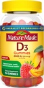 Nature Made Vitamin D3, 150 Gummies, Vitamine D 2000 IE (50 mcg), Vitamine D Gummies Voor Volwassenen Helpt Immune Health, Sterke Bones en Tanden, & Spierfunctie, 250% van de dagelijkse waarde voor vitamine D