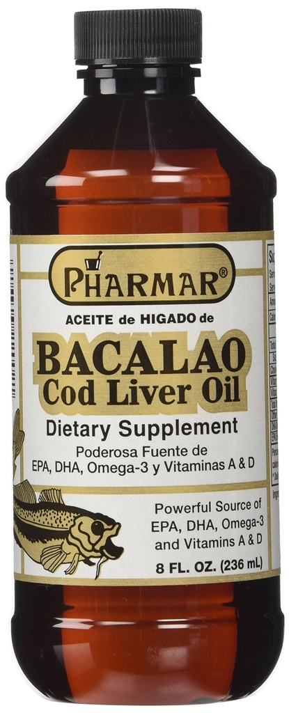 Pharmark Aceite De Higado De Bacalao Koolleverolie (8 Ounce)