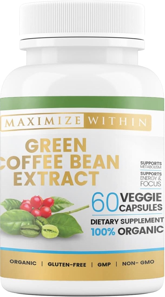 Maximaliseer binnen Green Coffee Bean Extract, 60 ct