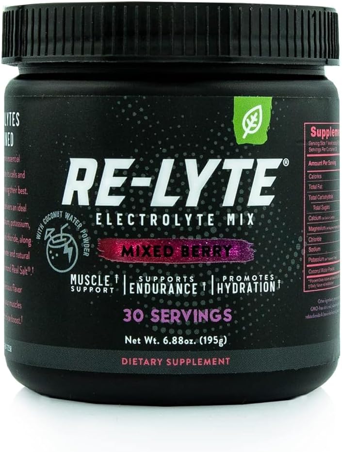 Generieke Re-Lyte Electrolyte Drink Gemengde Berry Mix 30 Serves 6.88 oz.