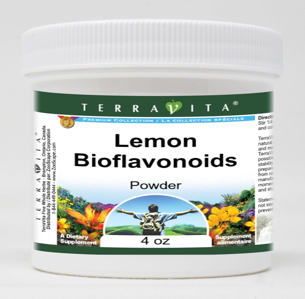 Terravita Citroen Bioflavonoïden Poeder (4 oz, ZIN: 521776)