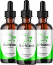 (3 Pack) Barislend Drops, Barislend Liquid, Officiële Barislend Liquid Drops, Barislends Advanced Liquid Drop Formula, Barislend Drop Supplement Premium Liquid Supplement Ondersteuning, 3 flessen voor 3 maanden