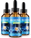 NutraRize (Pack van 3 Nu Nerve Drops, Nerve Health Support, Alle Natuurlijke Krachtige Supplement, Voedingsformule voor gezonde zenuwgroei, Officiële Bloed Liquid Drops Reviews (90 Servings)