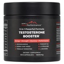 MEN'S PeakPrestance - Testosteron Booster Supplement for Men - Boost Stamina, Muscle Growth, Energy, Strength, Endurance & Drive - Ashwagandha, Tribulus, L-Arginine, Tongkat Ali- 90 Capsules