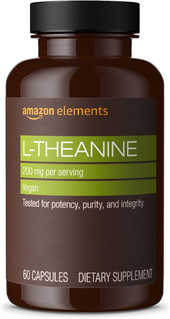 Elementen Theanine 200mg 60 Capsules