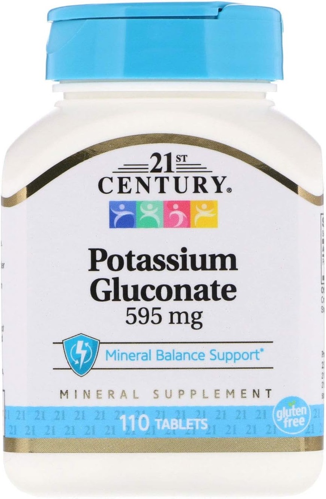21e eeuw kalium 99Mg tabletten 100+10 aantal (2 verpakkingen)