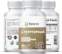 L-Tryptofaan 250mg, 90 Veg Capsules - Supplement voor rustgevende slaap en ontspanning