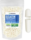 XPRS Nutra Maat 2 Lege Capsules - 1000 Telle Lege Gelatine Capsules - Pillen DIY Capsule Vulling - Pure Bovine Pill Gel Caps for Do-It-Yourself Supplements (White)