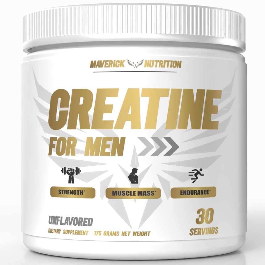 Creatine HMB - Creatine Powder for Men - Creatine Powder - Creatine Supplement - Creatine for Men - HMB Creatine - Creatine - Creatine Monohydraat - 30 Servers - Unflavored (Mens Creatine)