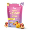 Fuel Multi Collagen Peptides Powder – 20g Hydrolyzed Collagen I, II, III, V & X for Hair, Skin, Nails & Joint Support – Better Absorption – Keto & Gluten Free, Peach Mango, 9.31oz