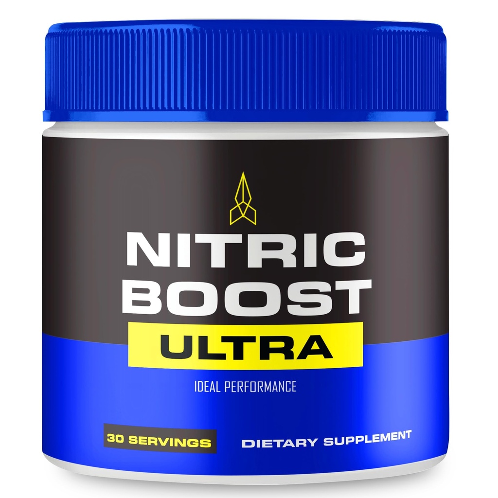 Nitric Boost Ultra Powder, NitricBoost Official Formula to Support Energy Levels and Blood Flow - Maximum Strength, Nitric Booster Ultra BCAA, NitricBoost Ultra Powder Support Reviews (1 Pack)