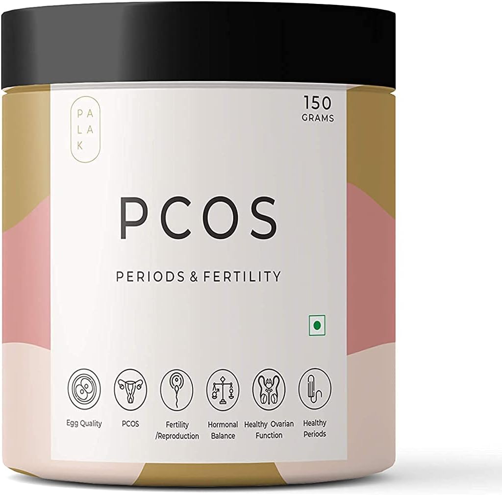 Palak Notes: PCOS/PCOD met Myo-Inositol, D Chiro Inositol, L Arginine, L Methylfolaat / 150 Gram