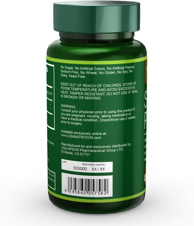Saw Palmetto Herbal Supplements & Prostate Health - Prostate Support Formula,Reducing Frequent Urination,Supports DHT Blocker and Prevent Hair Loss 80 Easy Swallow Capsules per Bottle