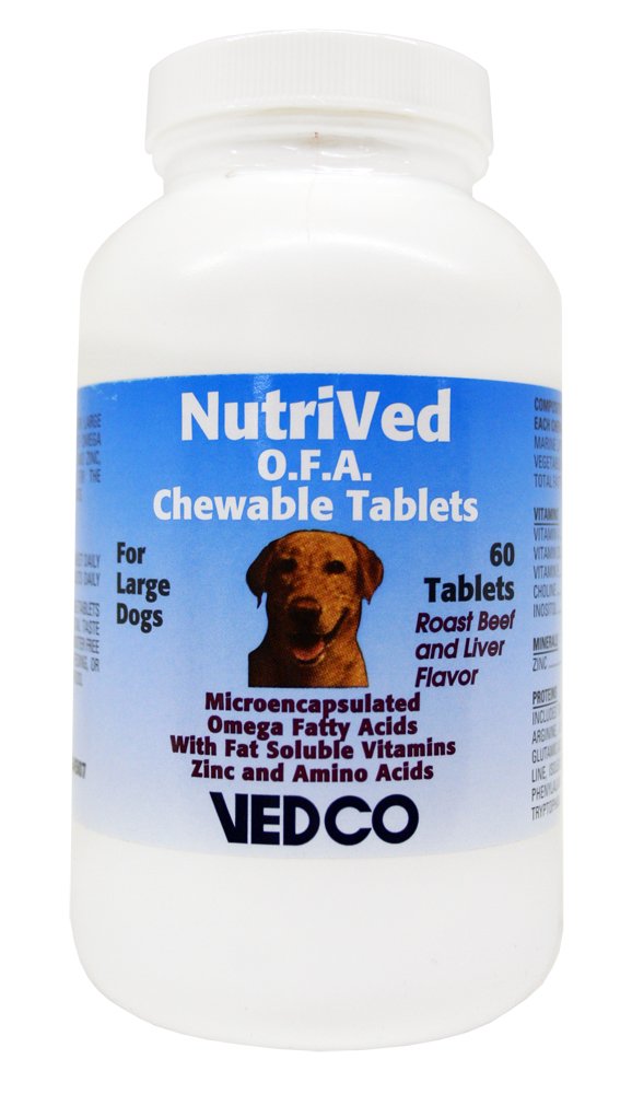 Vedco 60 Graaf Nutrived O.F.A. Kauwtabletten voor grote honden