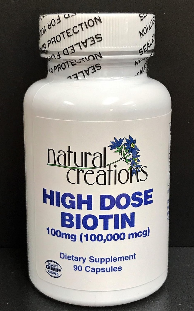 Hoge dosis Biotin 100mg (100.000 mcg)