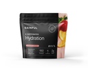 Krachtige hydratatie + Cafeïne poeder pakketten met belangrijke elektrolyten Magnesium & Natrium + L Theanine, Low Sugar Drink Mix, Aardbei Lemonade, 21 Sticks