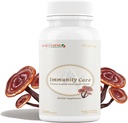 CheezhengHimalaya Reishi Mushroom, Organic Daily Supplements, Immune Support and Longevity - Vegan, Gluten-Free, Non-GMO, Tibetan Natural Herbal Supplement - 120 Capsules, 1400 mg