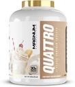 Magnum Nutraceuticals Quattro Shake Series Wei Proteïnepoeder, Vanille 4,5lb 