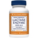 Extra sterkte Lactase Enzyme a" Digestieve hulp a" 3.000 ALU (90 plantaardige capsules)