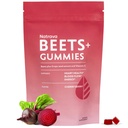 Bieten+ Gummies - Premium Beet Root Powder, Grape Seed Extract en Vitamine C - Ondersteunt gezonde bloeddruk en gezondheid van het hart - lage suiker Nitric Oxidation and Circulation Supplement - 50 Gummies