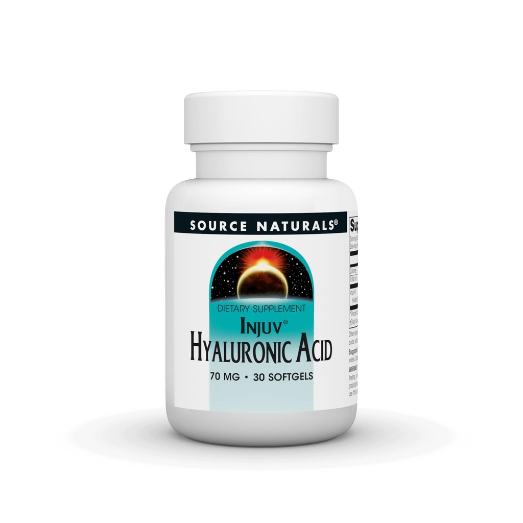 Bron Naturals Hyaluronic Acid Injuv 70mg - 30 Softgels