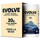 Evolve Protein Powder, Ideale Vanille, 20g Proteïne, 1 Pond (verpakking van 2)