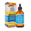 Natural Path Silver Wings - Collective Silver 500 ppm - Pure Mineral Supplement - Immune Support for Your Family - Krachtige genezing zonder slechte smaak (4fl oz/120ml)