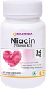 Generieke Nutraceuticals Niacin 14mg Vitamine B3 met Inositol 50mg Supplement - 60 Veg Capsules