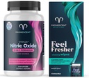 Promescent VitaFLUX Vrouwen Nitric Oxide Booster Supplement + Flushable Wipes voor volwassenen, persoonlijk reinigen Hygienic Wet Wipes voor mannen en Vrouwelijke gebruik