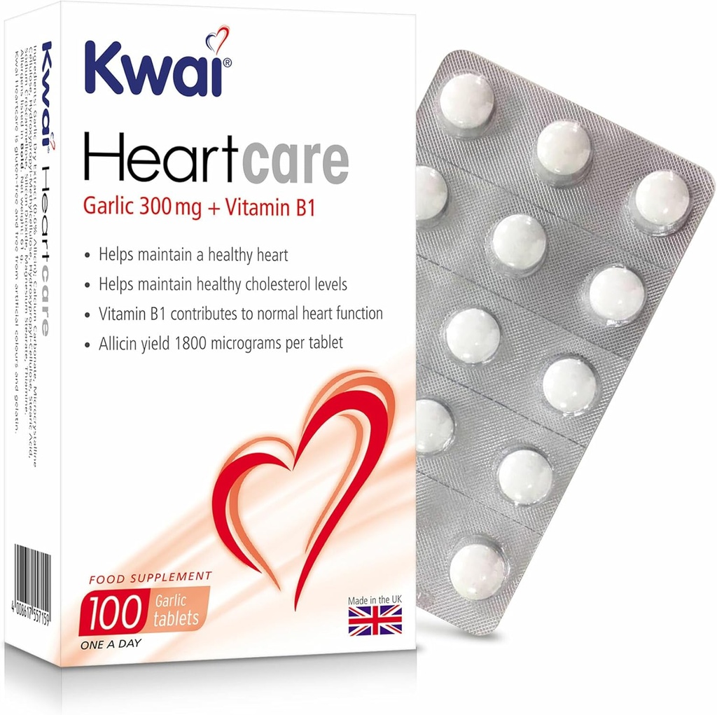 Heart Care Knoflook 300 mg (één dag), 100 tabletten