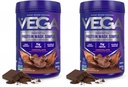 Vega Protein Made Simple, Dark Chocolate - Stevia Free Vegan Protein Powder, Plant Based, Gezond, Glutenvrij, Pea Proteïne voor vrouwen en mannen, 9.6 oz (Verpakking mei Vary) (Pack of 2)