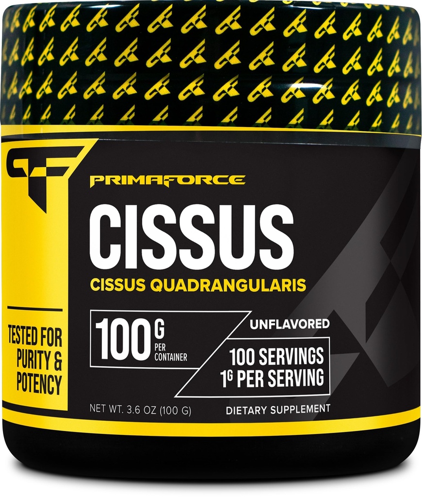 PrimaForce Cissus Quadrangularis Extract, Ongearomatiseerd Poeder, 100 Gram
