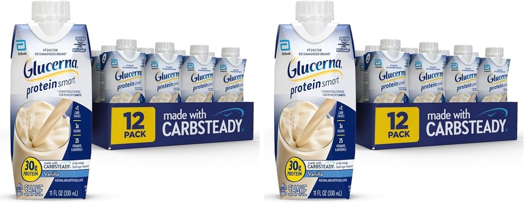 Glucerna - 30G, Vanille, 12 Count (verpakking 2)