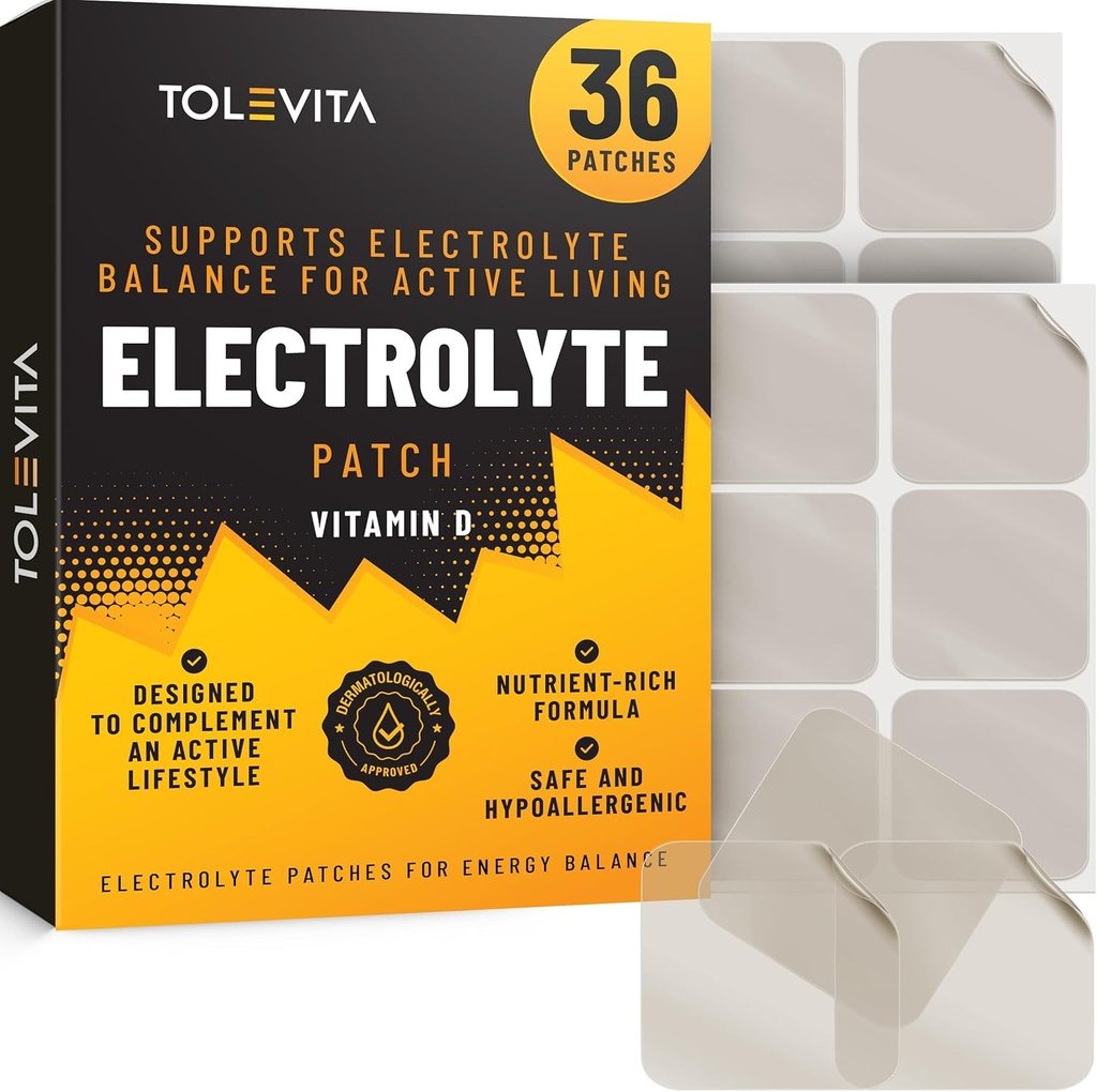 Electrolyte Patches met Vitamine D - 36 stuks 