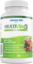 Multi Vits 3 Multivitamine - 2 per dag - 70+ Ingrediënten - 42 Groenten en fruit - CoQ10 voor hartgezondheid - Hersenen, Energie, Visie Ondersteuning - Vitaminen en mineralen - 60 porties