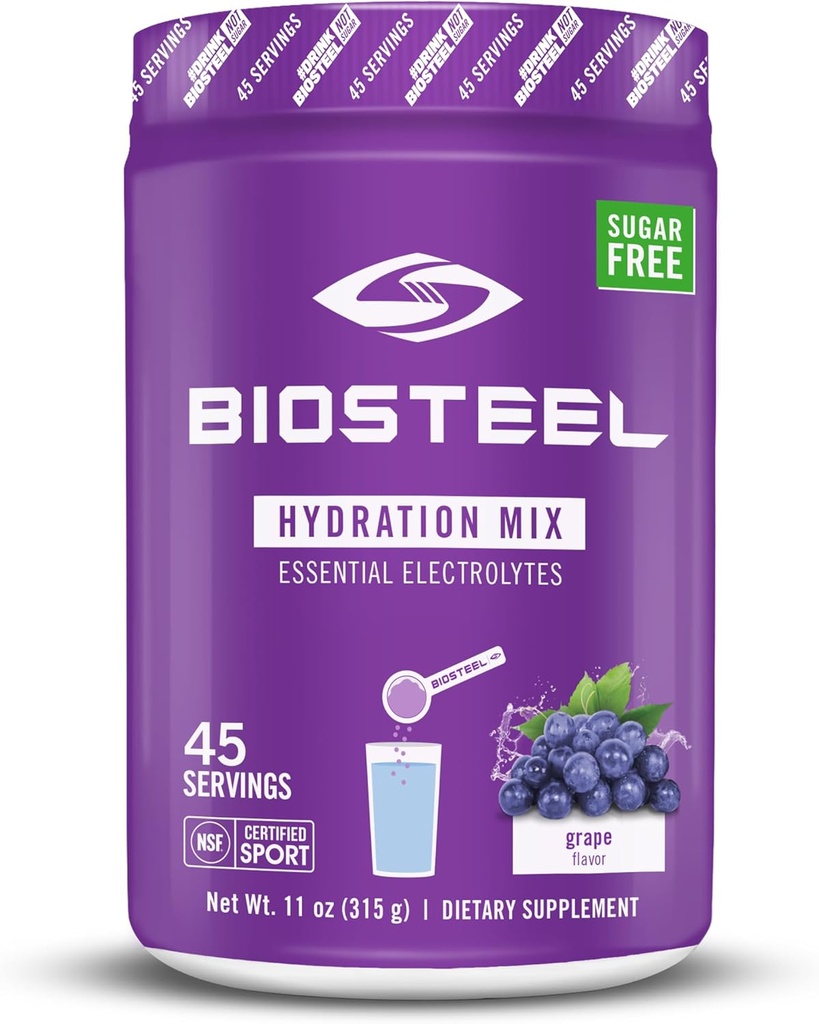 Biostaal Hydration Mix - Grape - 11 oz. / 45 Servers